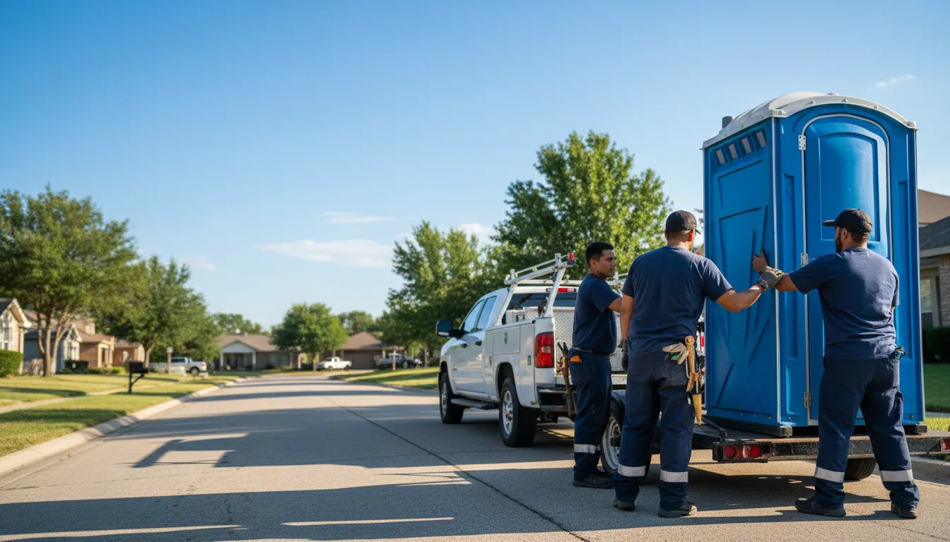 Portable Toilet Rental in Andover, IL near me